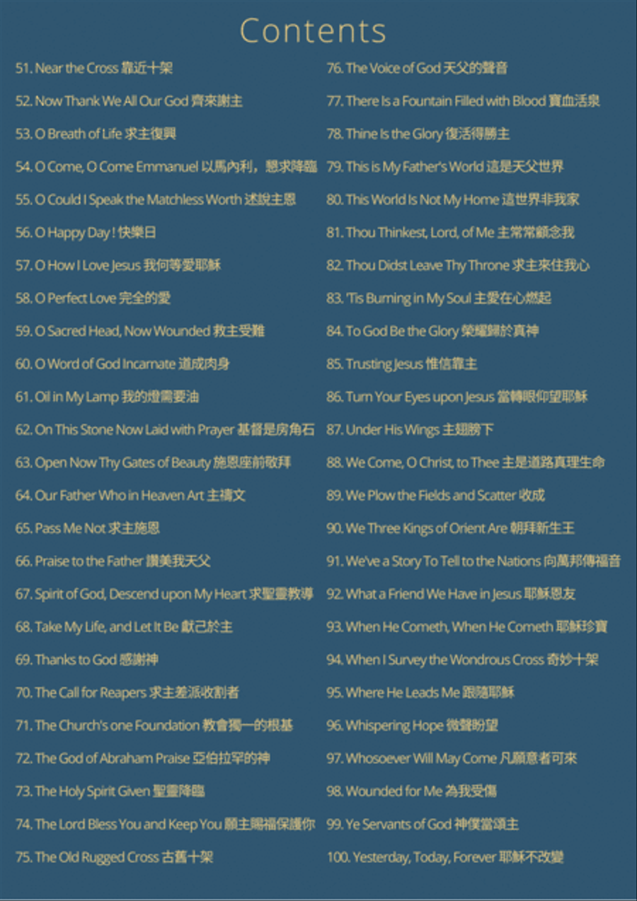 100 hymns lead sheets Piano scores gallery preview page 3