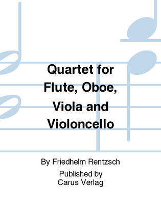 Quartet for Flute, Oboe, Viola and Violoncello (Quartett fur Flote, Oboe, Viola und Violoncello)