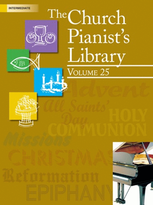 Book cover for The Church Pianist's Library, Vol 25