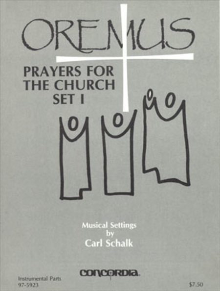 Oremus / Prayers for the Church, Set 1 (String parts)
