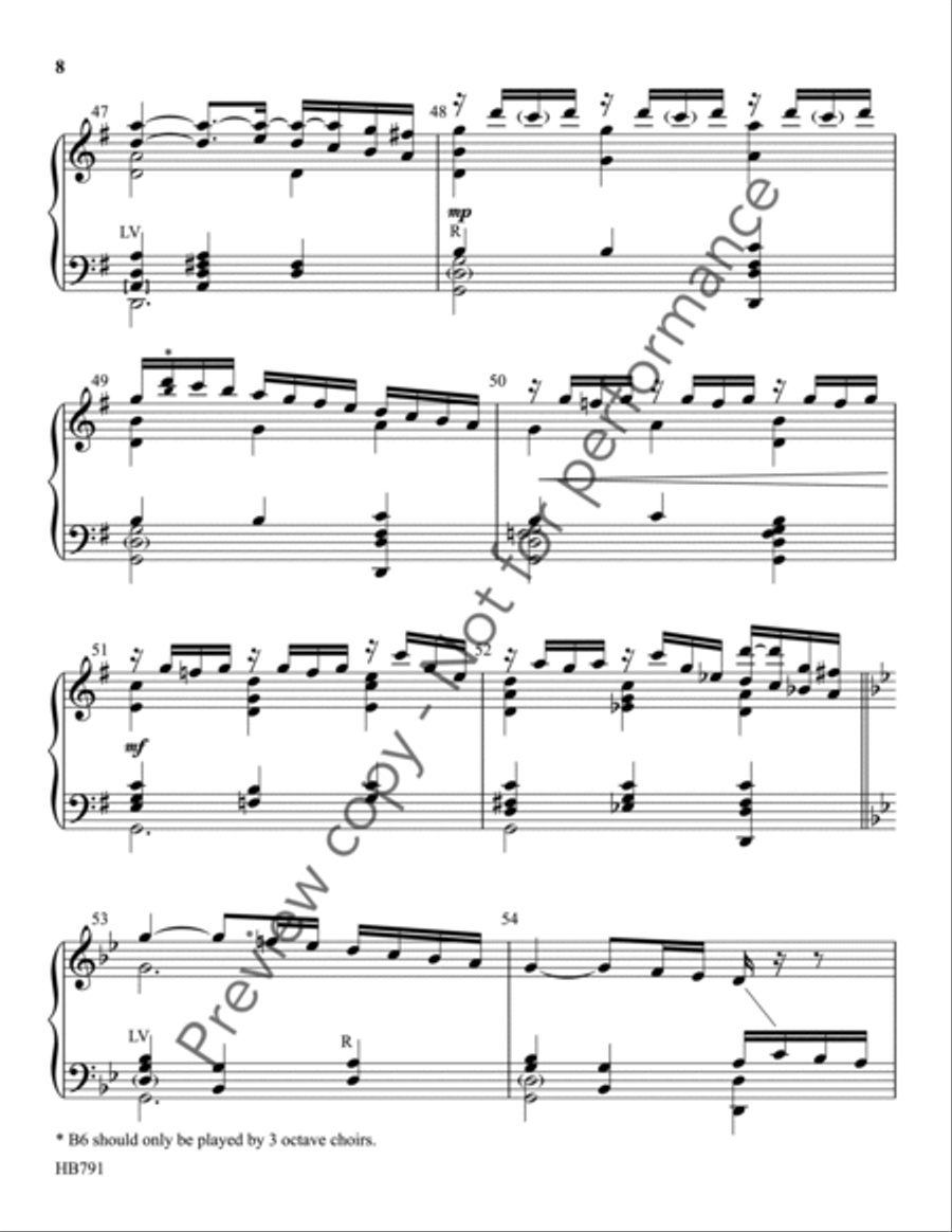 Awake, My Soul - Buckwalter 5-Octaves scores gallery preview page 8