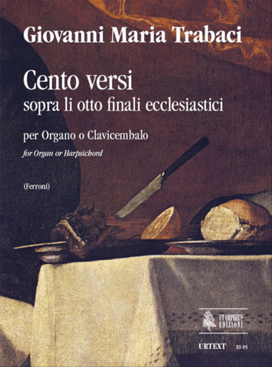 Cento Versi sopra li otto finali ecclesiastici (Napoli 1603/15) for Organ or Harpsichord Harpsichord scores gallery preview page 1