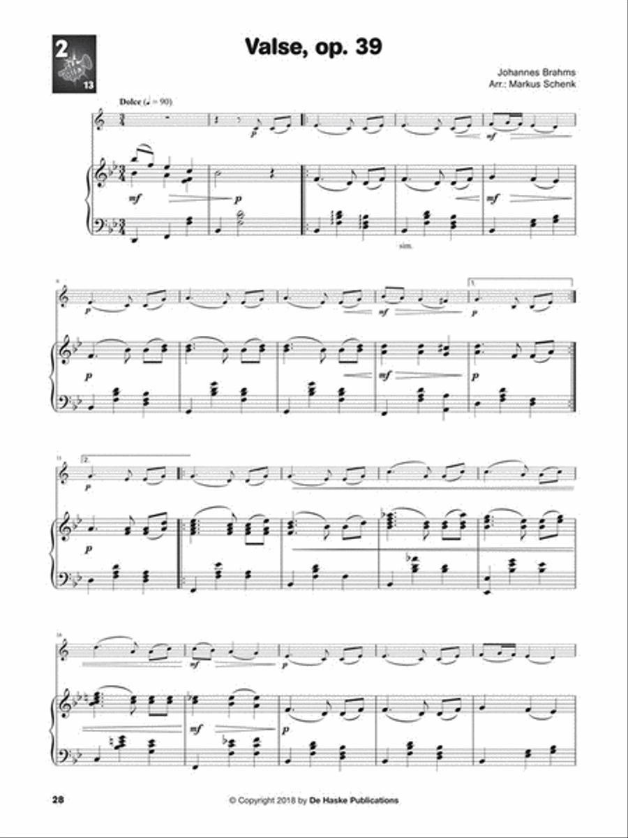 Écouter, lire & jouer - Les Grands Classiques Flugelhorn scores gallery preview page 7