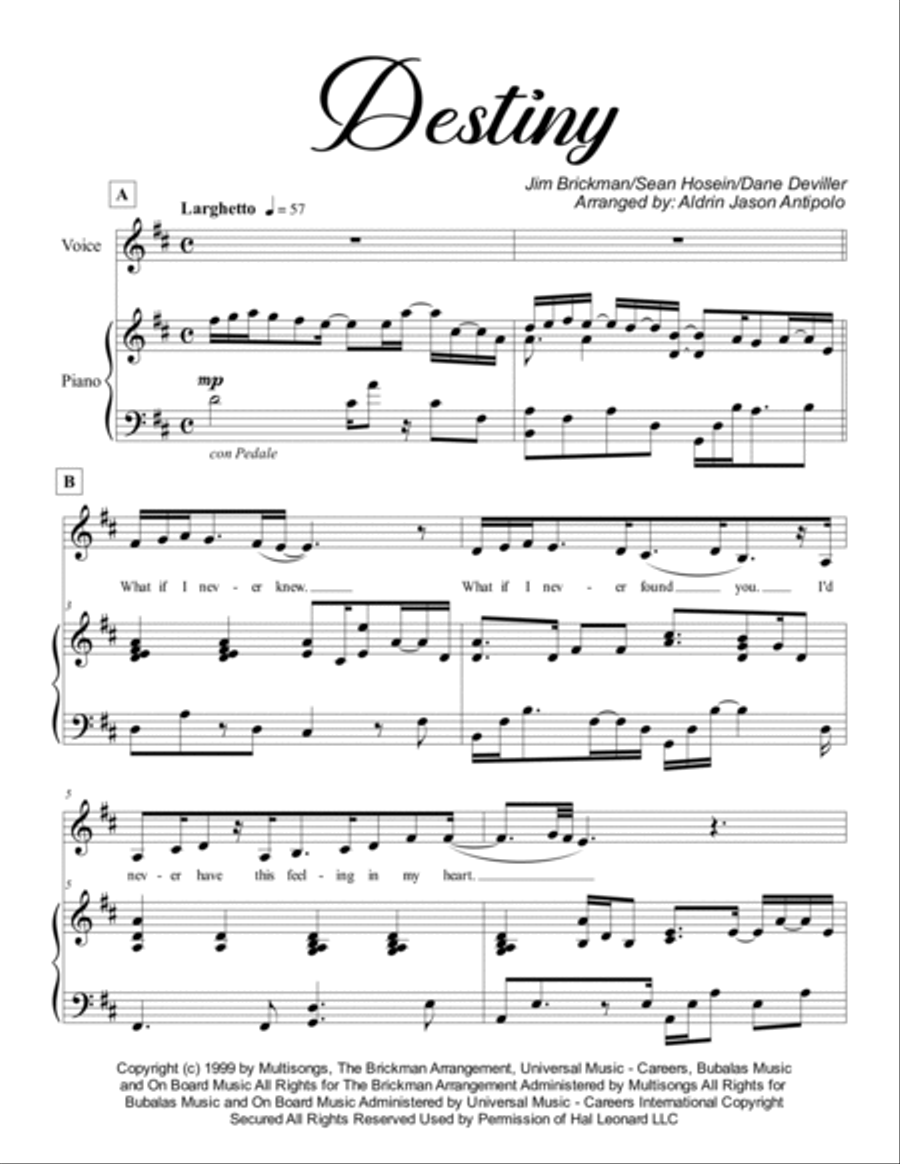 Destiny Voice scores gallery preview page 2