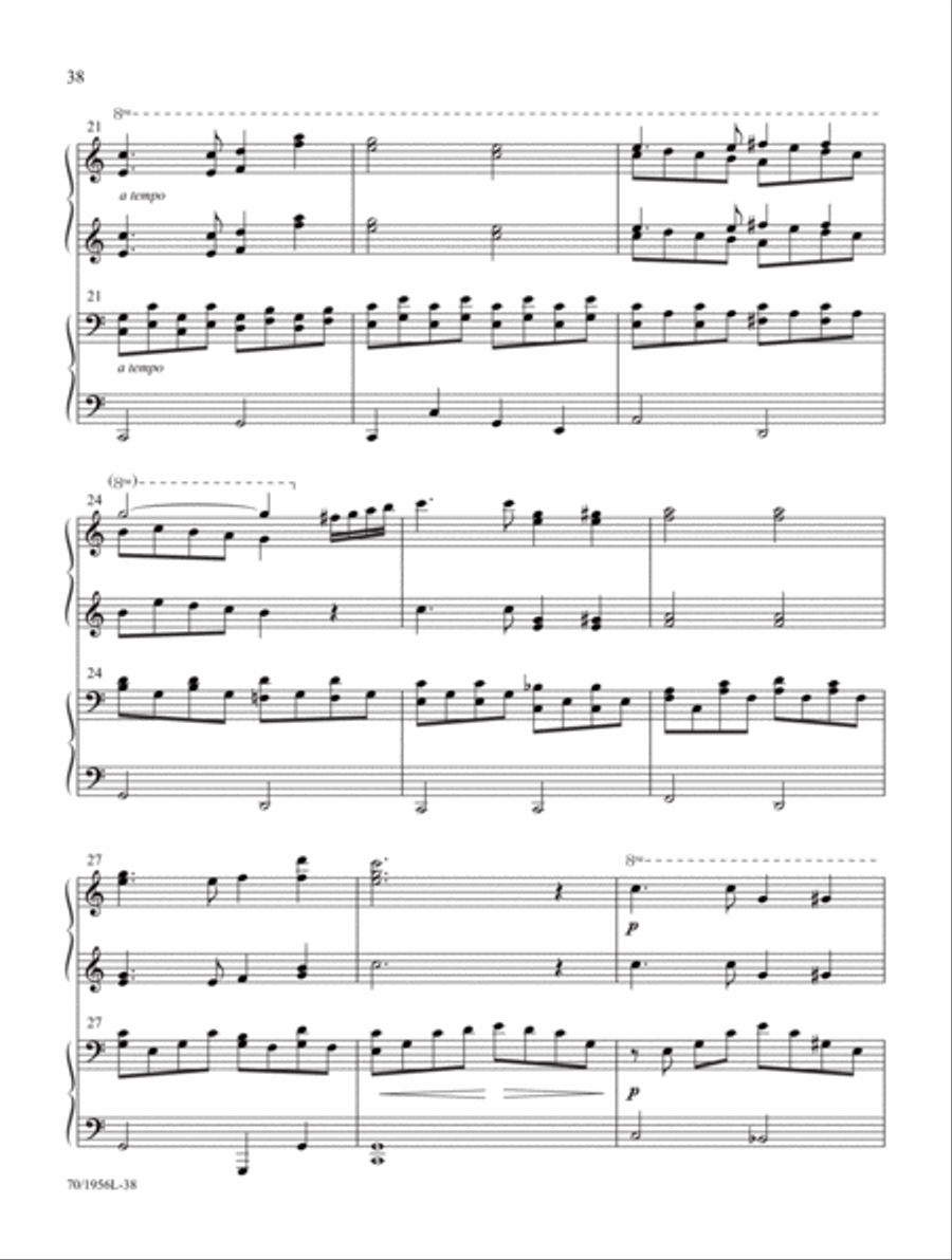 Praises and Prayers Praises and Prayers Piano Duet scores gallery preview page 27