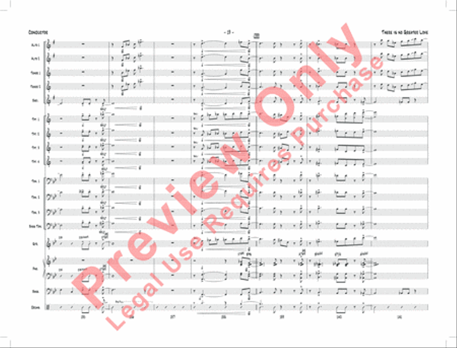 There Is No Greater Love There Is No Greater Love Jazz Ensemble scores gallery preview page 22