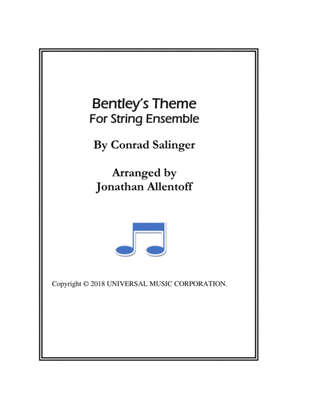 Book cover for Bentley's Theme