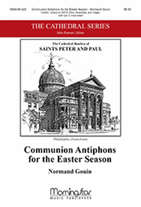 Communion Antiphons for the Easter Season (Choral Score)