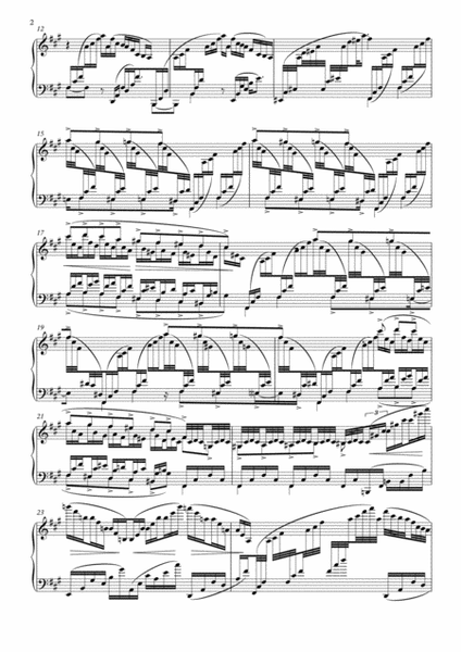 Op.28 Etude N.8 F Sharp Minor Allegro con Fuoco