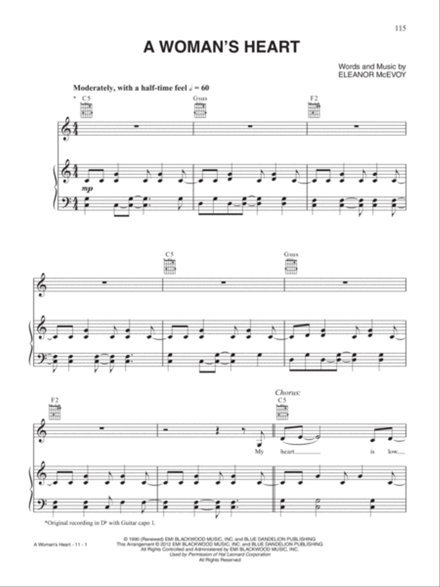 Celtic Woman -- Believe Piano, Vocal, Guitar scores gallery preview page 4