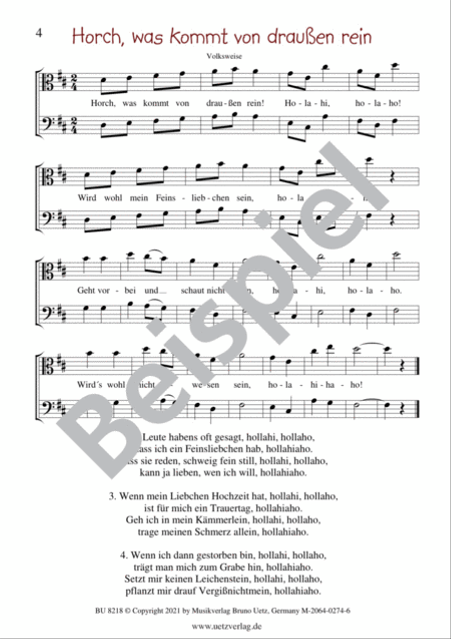 Folks Songs vol. 2 Cello scores gallery preview page 4