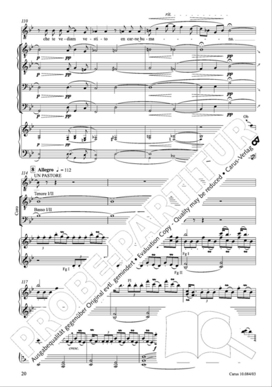 Lauda per la Nativita del Signore Divisi scores gallery preview page 21