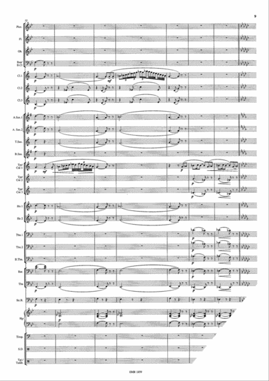 Scheherazade Concert Band scores gallery preview page 10