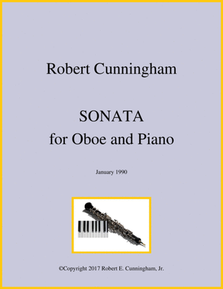 Book cover for Sonata for Oboe and Piano