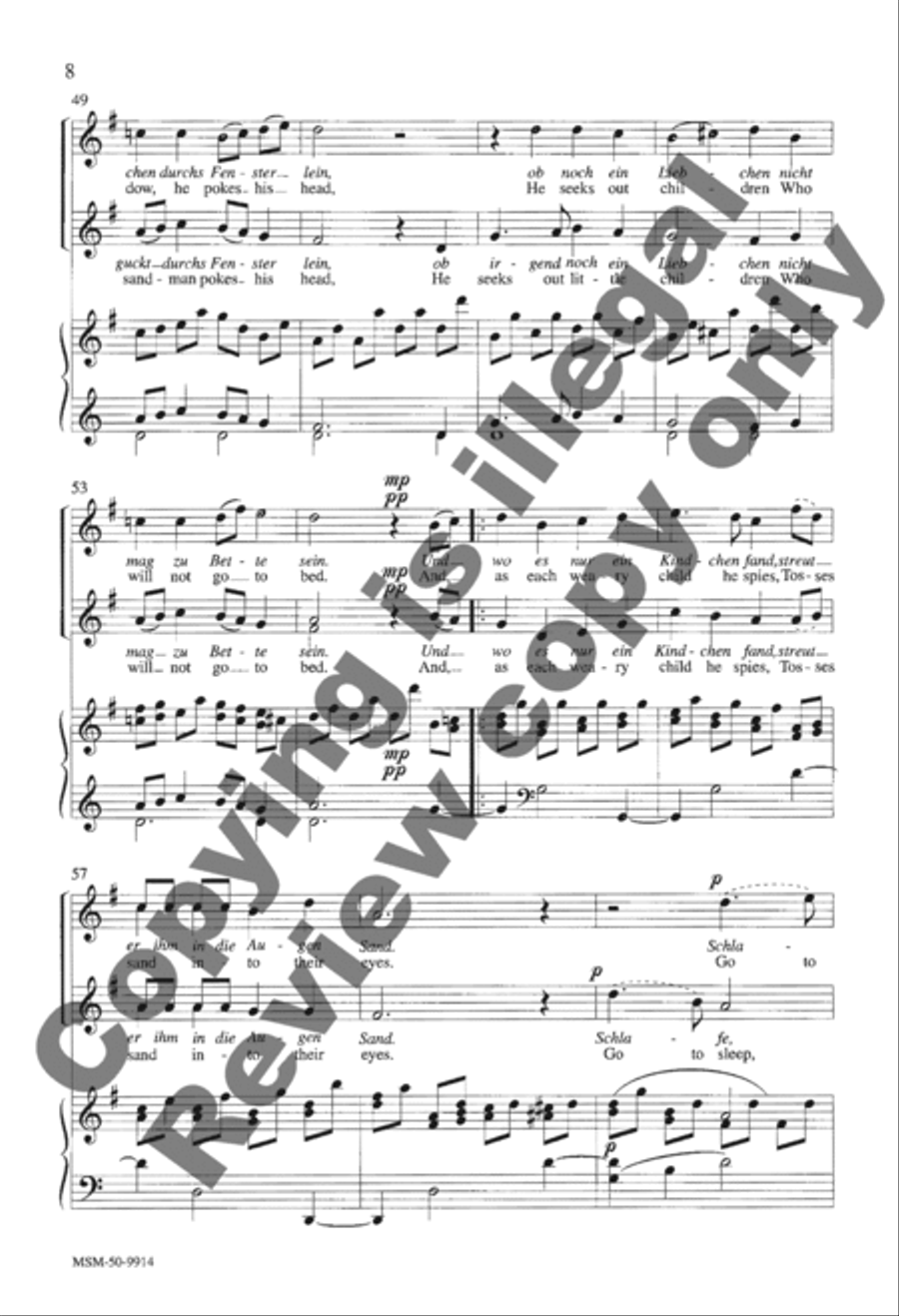 The Little Sandman The Little Sandman SA scores gallery preview page 8