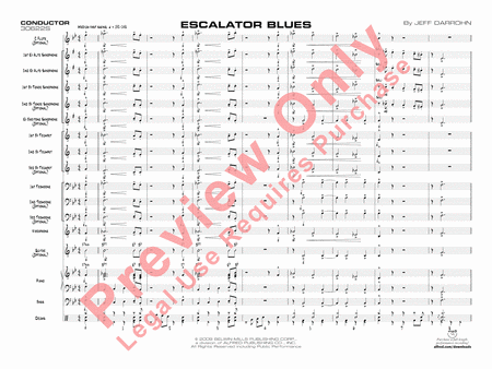 Escalator Blues (score only)