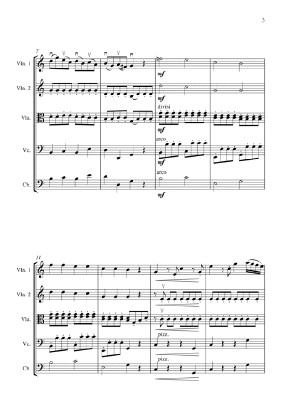 Classic Strings 1 Classic Strings 1 String Quartet scores gallery preview page 3