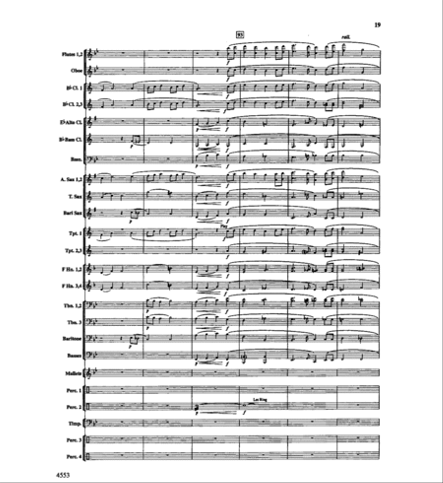 All Things Bright and Beautiful Concert Band scores gallery preview page 19
