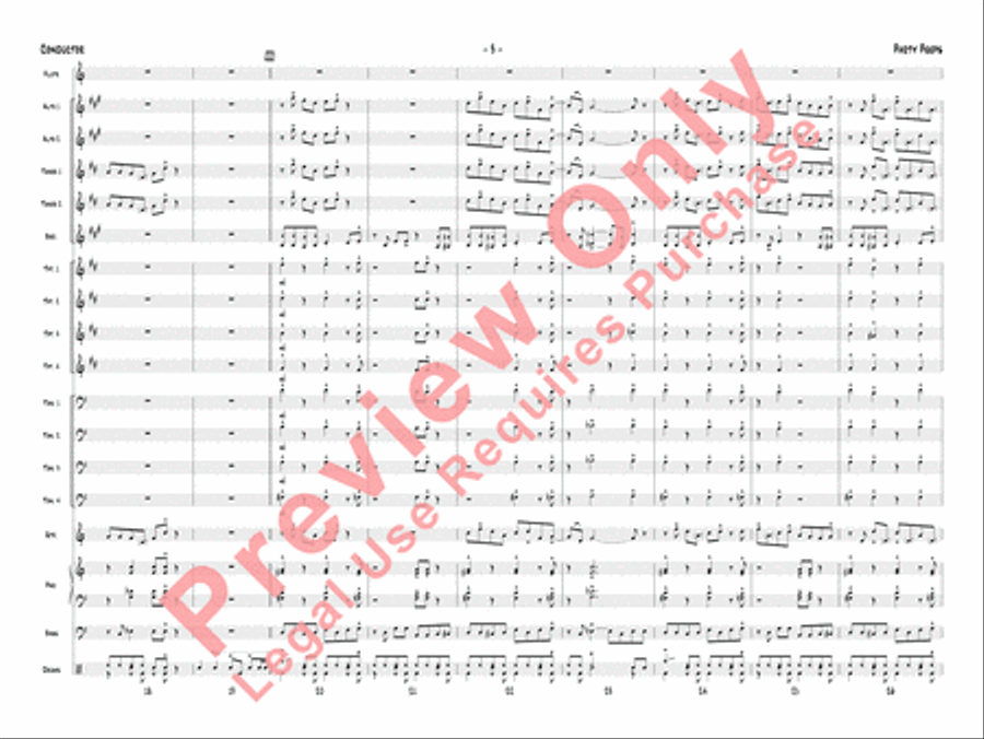 Party Peeps Jazz Ensemble scores gallery preview page 6