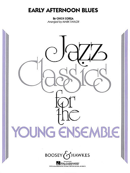 Early Afternoon Blues (Jazz Ensemble Grade 3) Full Score