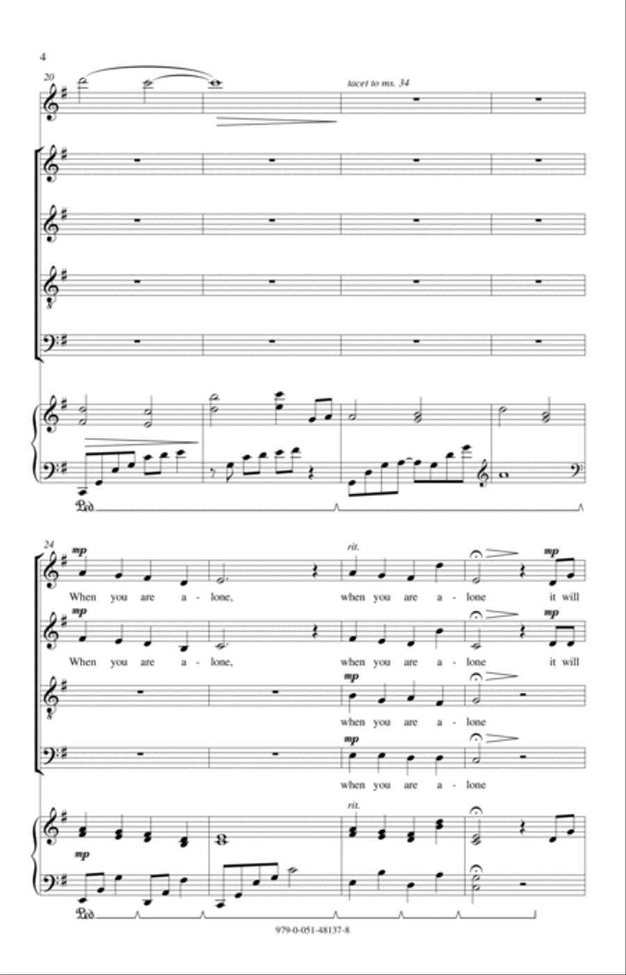 My Song 4-Part scores gallery preview page 4