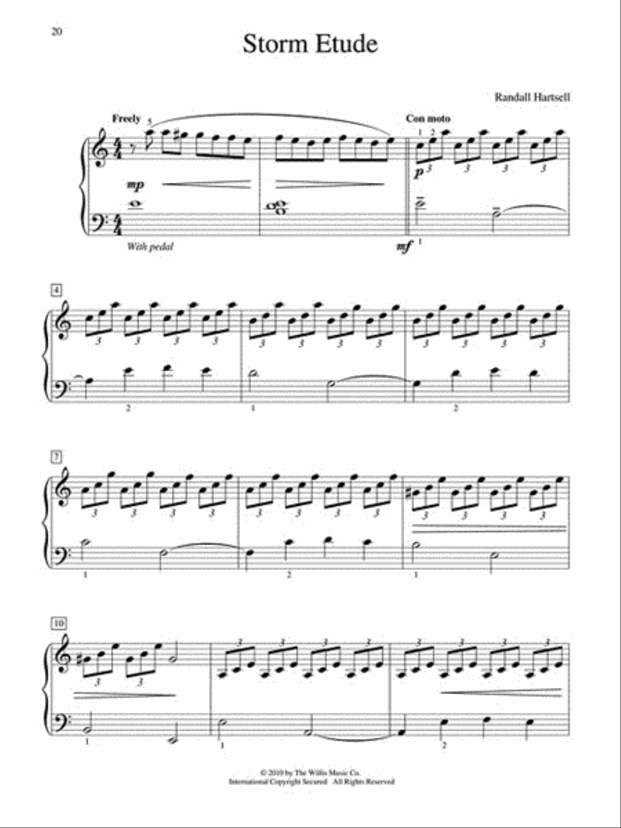 Romantic Etudes Romantic Etudes Piano Method scores gallery preview page 6