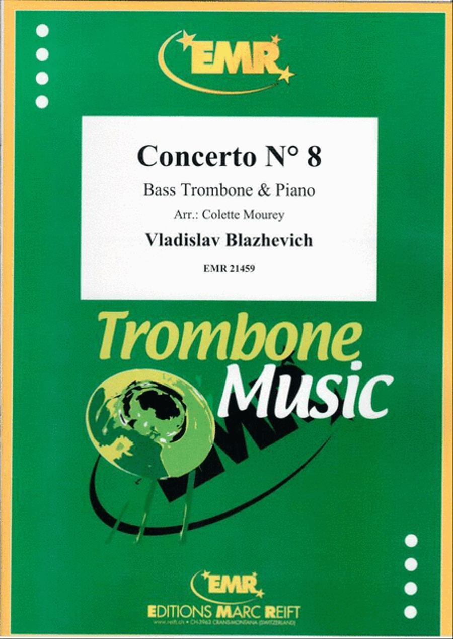 Concerto No. 8 Bass Trombone scores gallery preview page 1