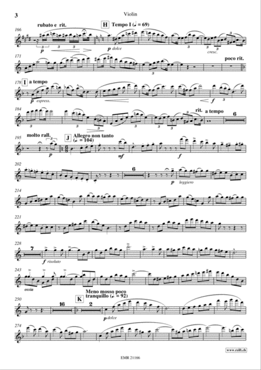 Concerto No. 2 Violin Solo scores gallery preview page 4