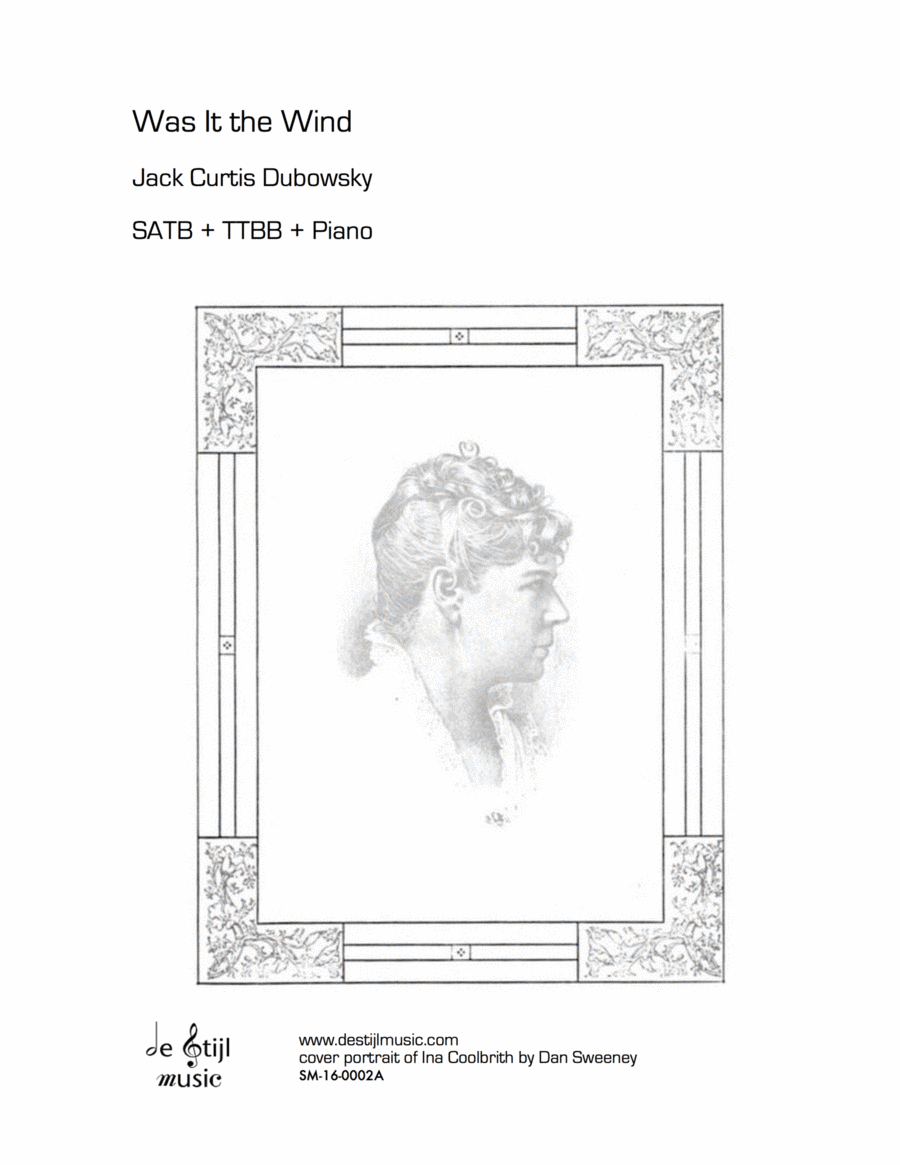Was It The Wind? (SATB+TTBB+Piano) image number null