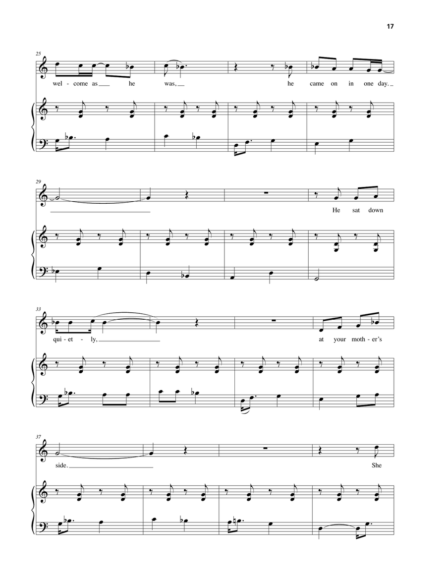 She's Gone Voice scores gallery preview page 2