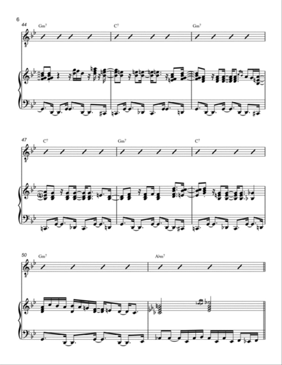 Moonlight Serenade Voice scores gallery preview page 6