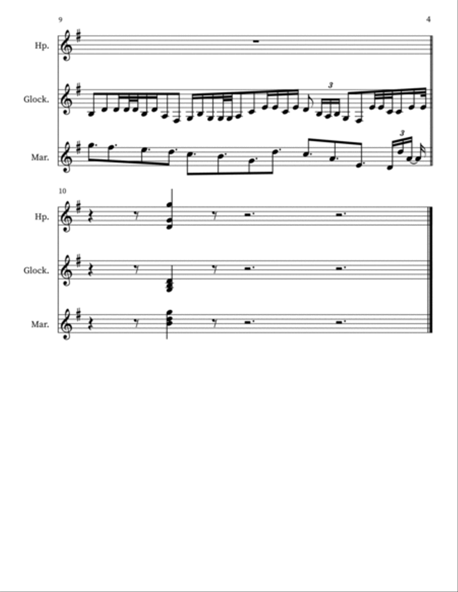 Confection 49 Confection 49 Percussion scores gallery preview page 4