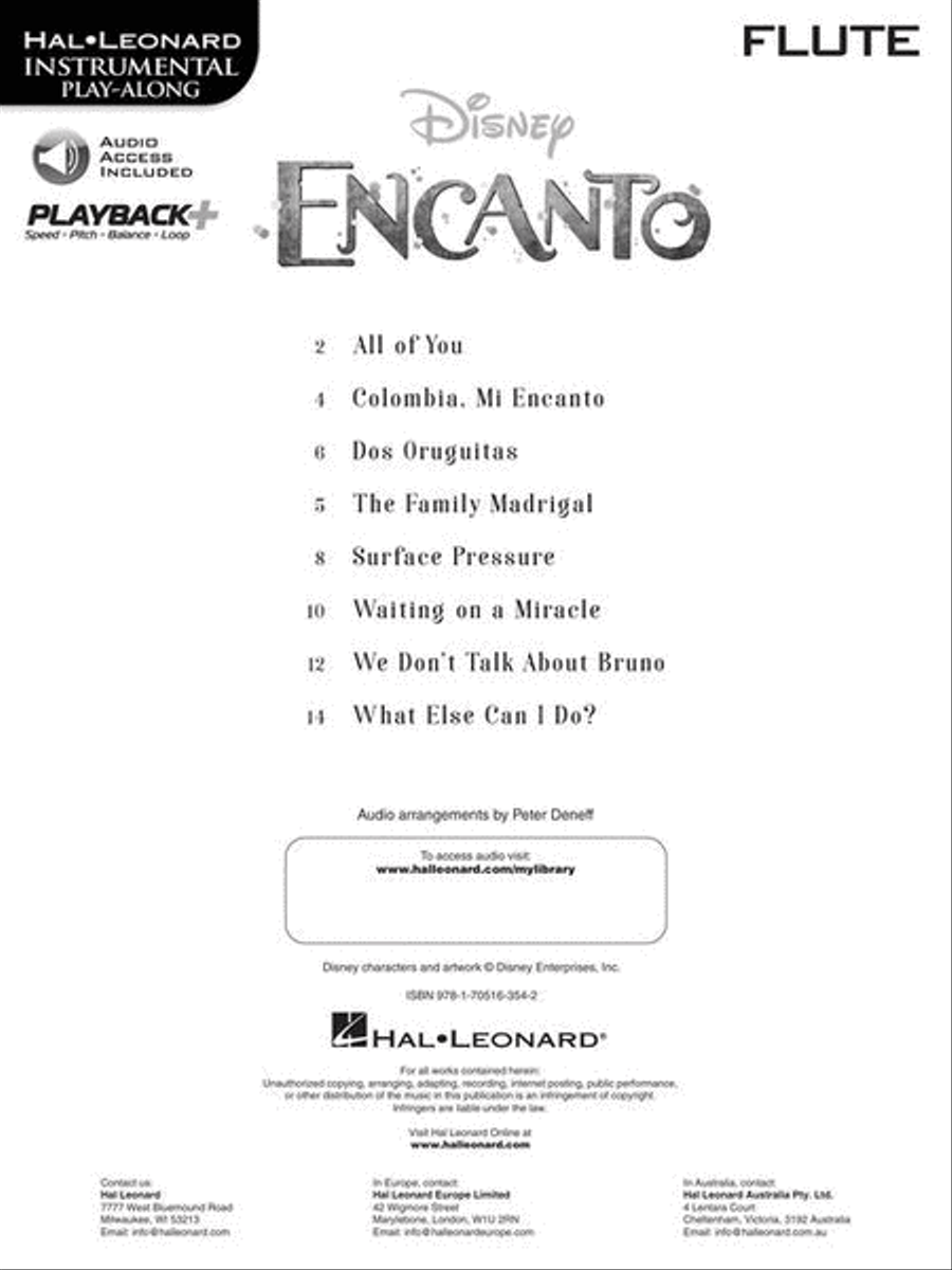Encanto for Flute Flute Solo scores gallery preview page 3