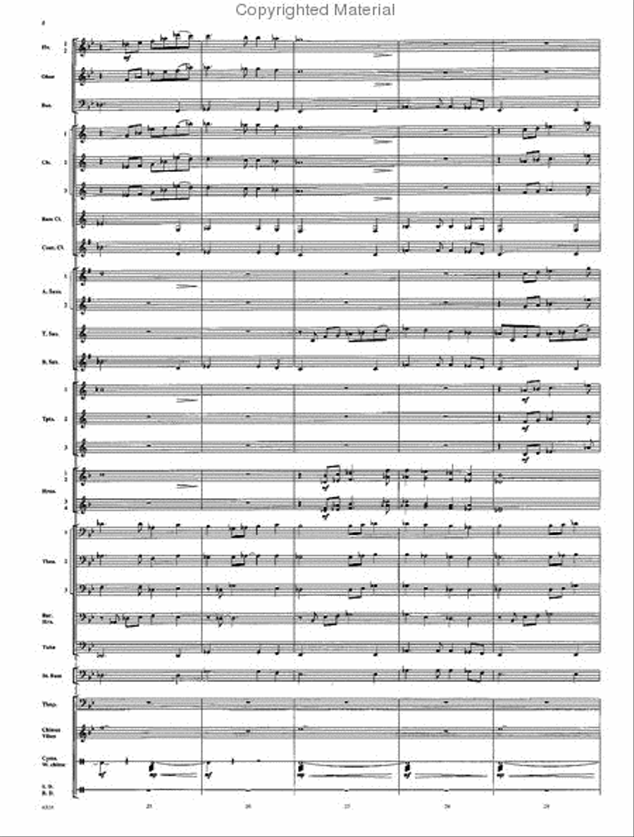 Pastorale Pastorale Concert Band scores gallery preview page 7