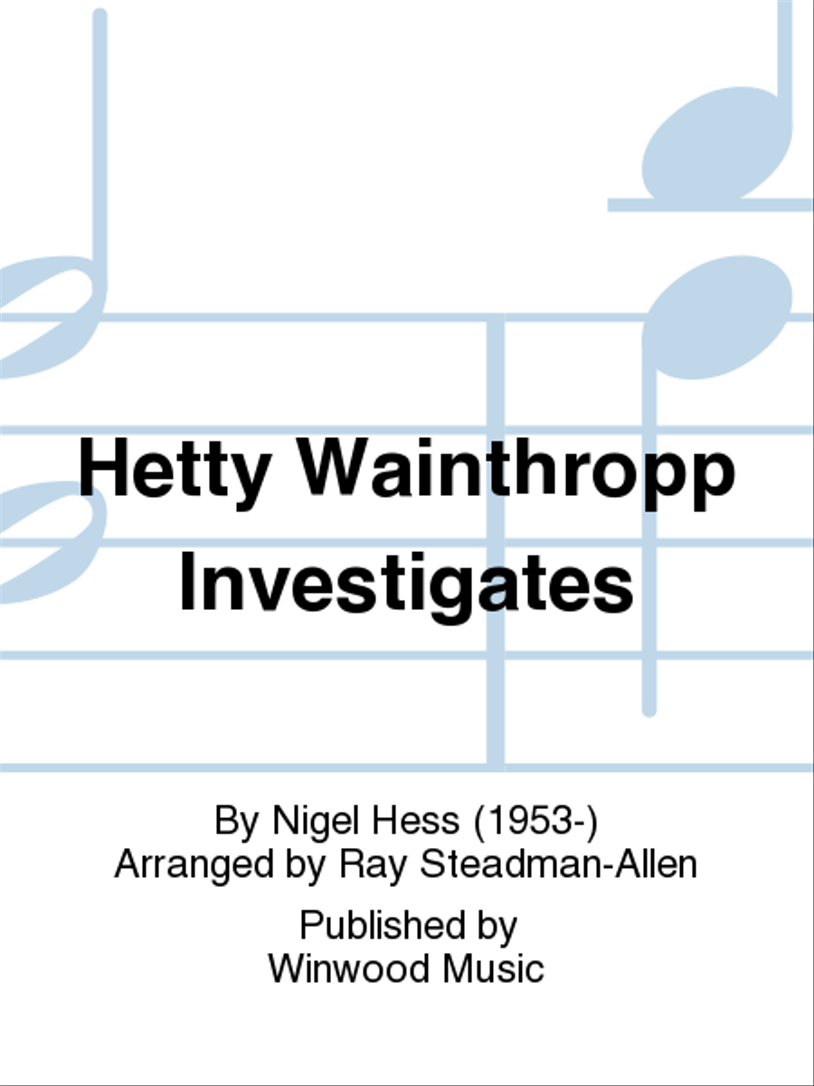 Hetty Wainthropp Investigates