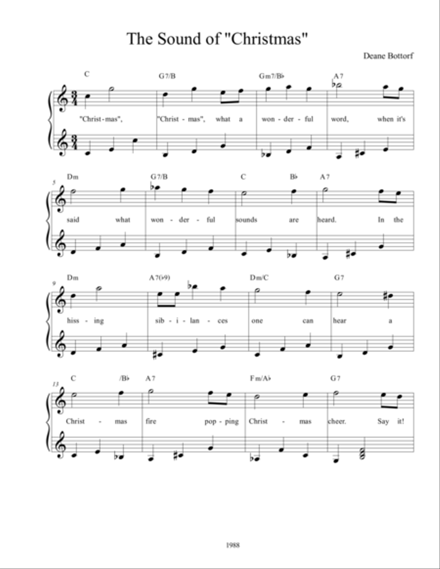 The Sound of The Sound of