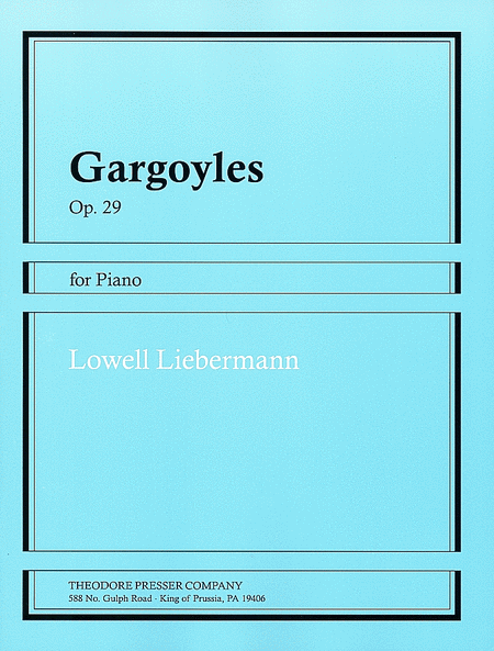 Gargoyles by Lowell Liebermann Chamber Music - Sheet Music