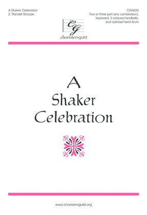 Book cover for A Shaker Celebration