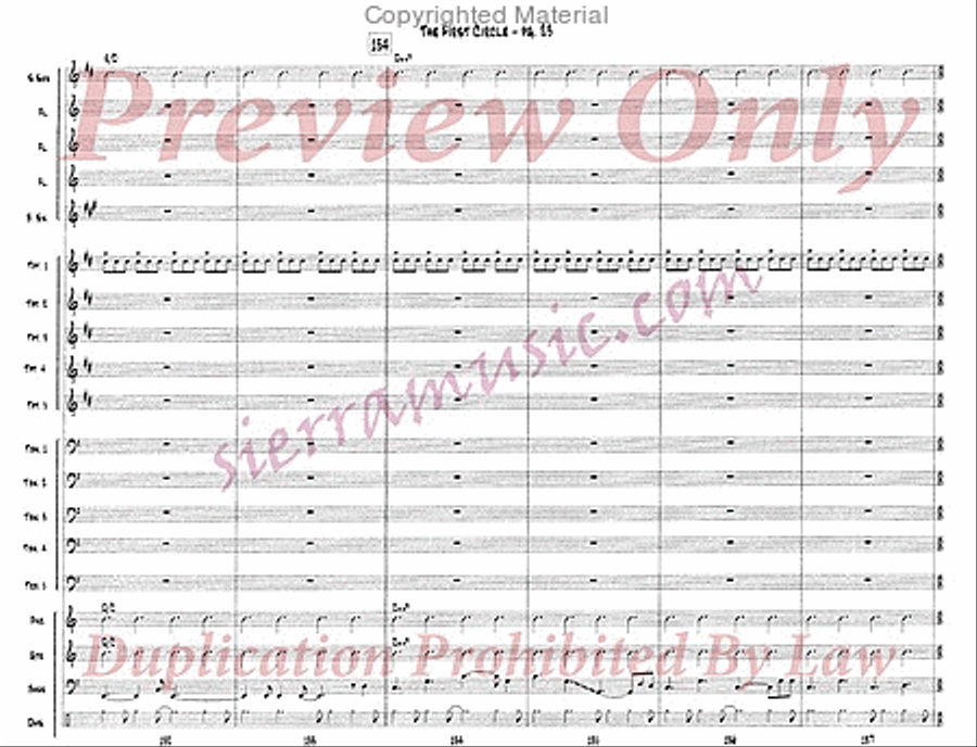 The First Circle Big Band scores gallery preview page 24