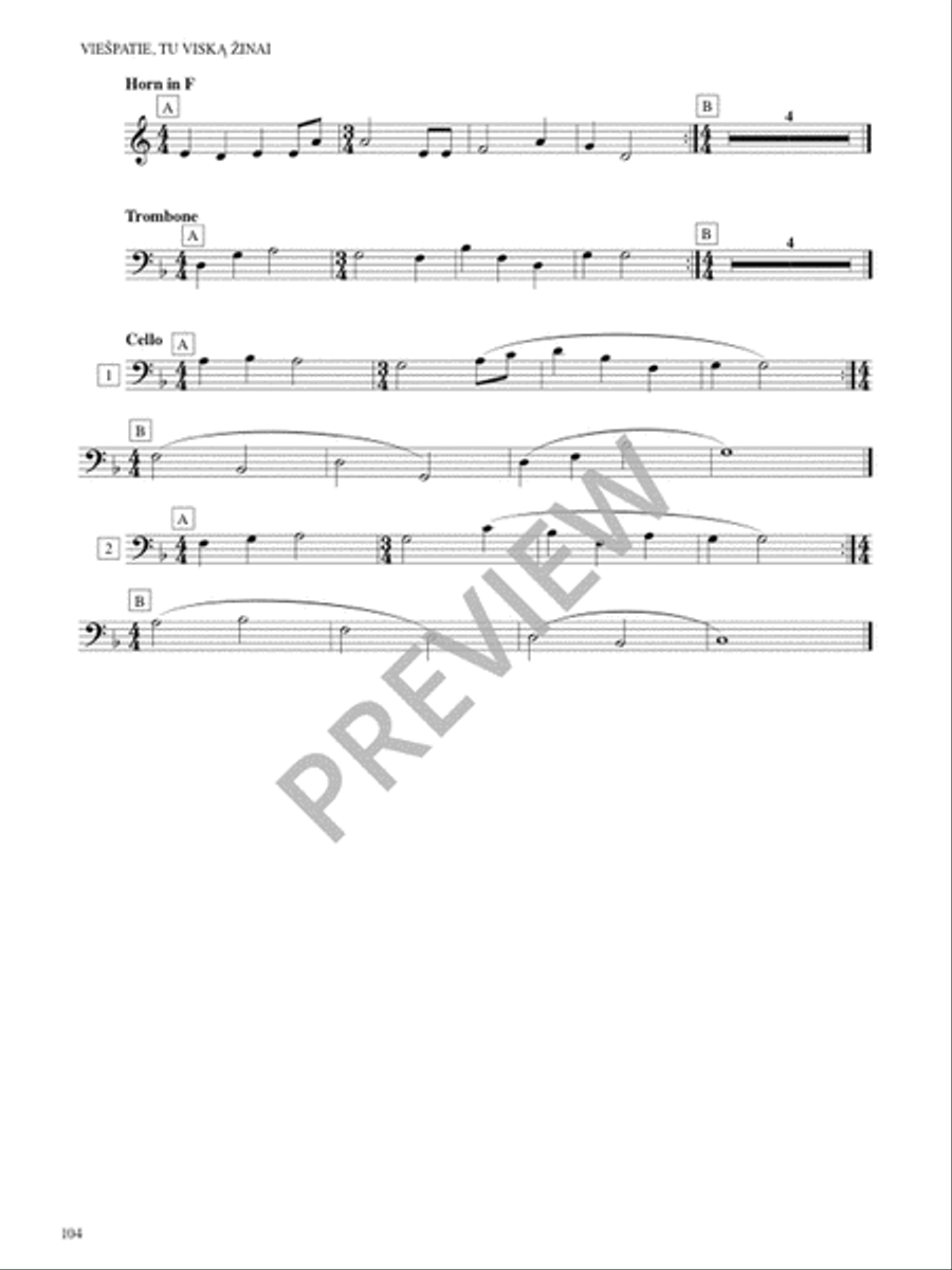 Christe Lux mundi - Instrument edition Guitar scores gallery preview page 106