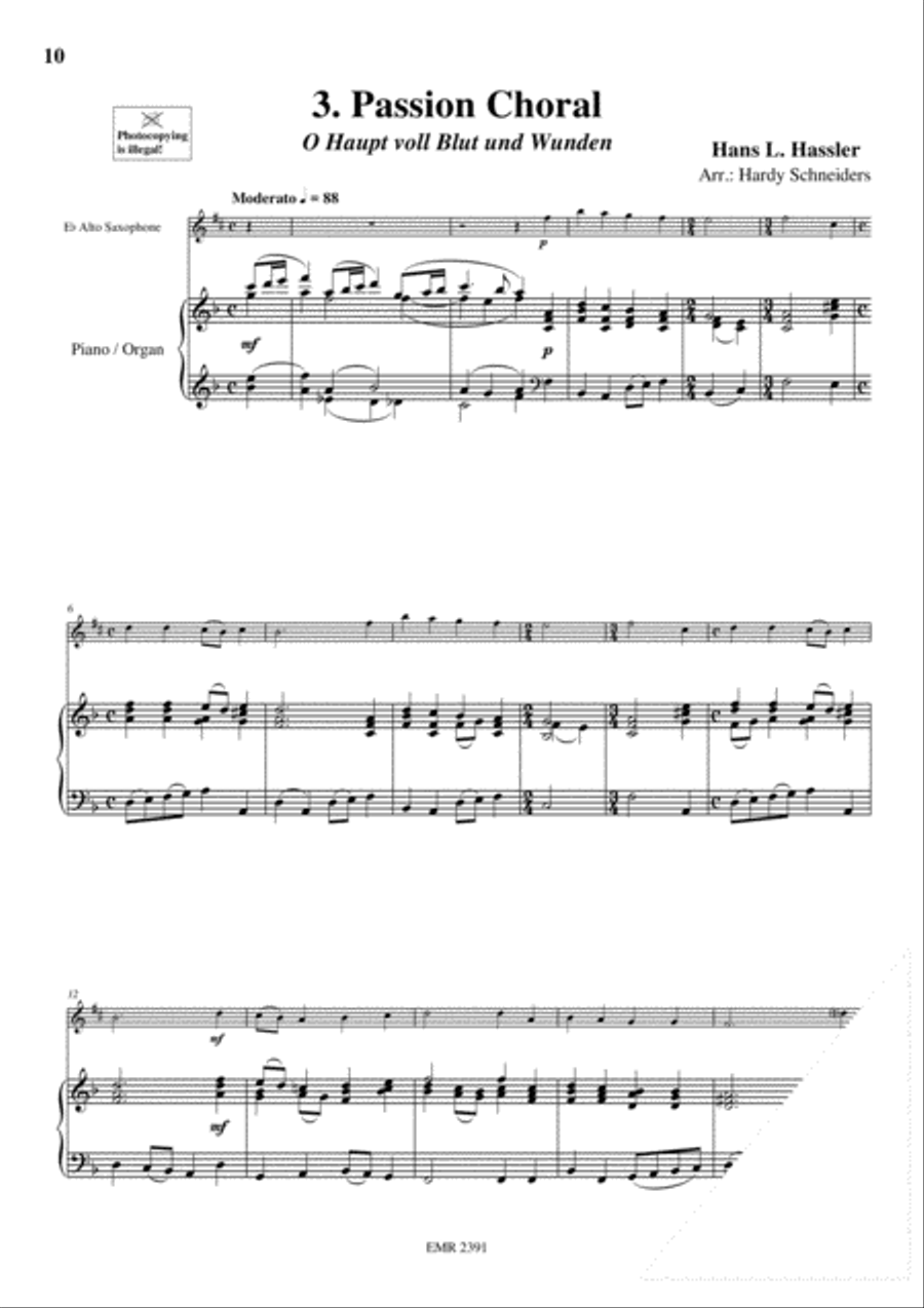 Sacred Music Volume 1 Alto Saxophone scores gallery preview page 5