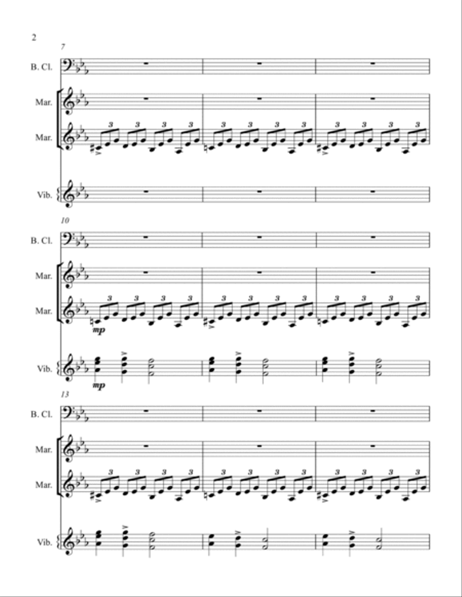 Sleep Doth Descend Sleep Doth Descend Small Ensemble scores gallery preview page 2
