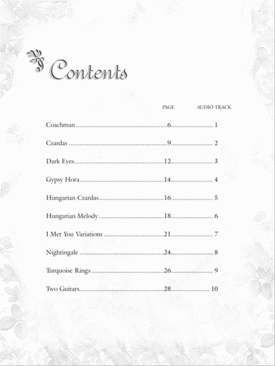 Gypsy Guitar Classical Guitar scores gallery preview page 2
