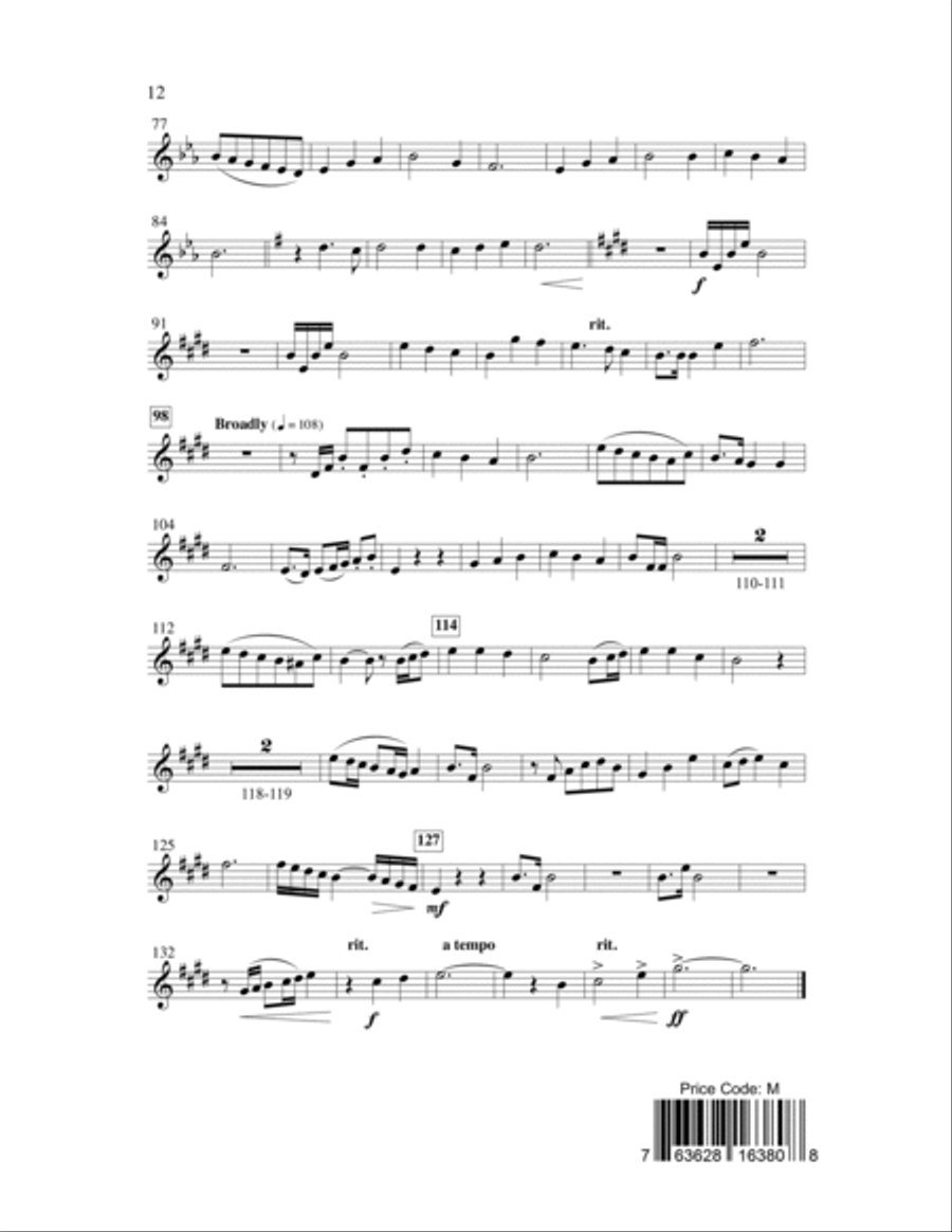 I Want to Walk as a Child of the Light 3-Part scores gallery preview page 12