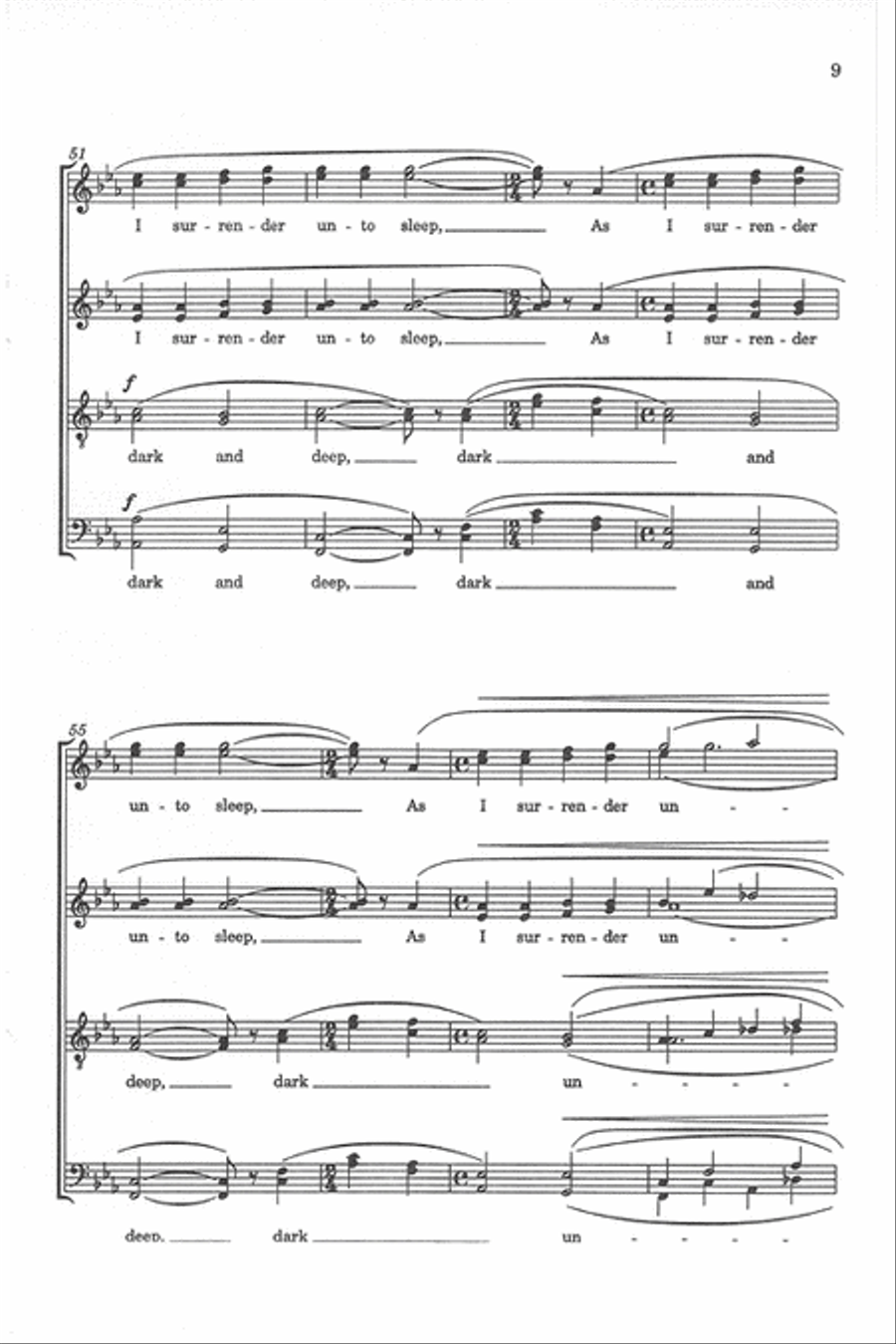 Sleep Choir scores gallery preview page 8