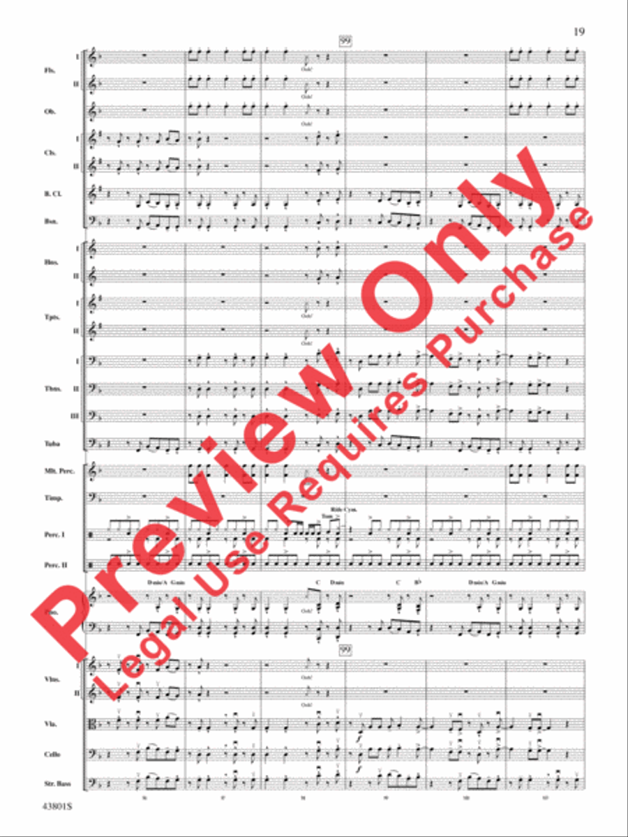 Bruno Mars' Greatest Hits Full Orchestra scores gallery preview page 20