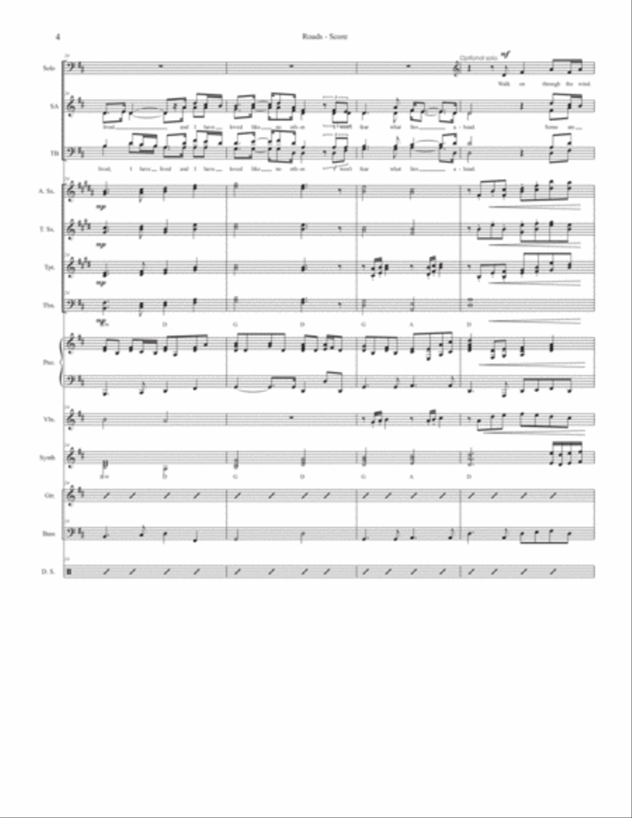 Roads Large Ensemble scores gallery preview page 5