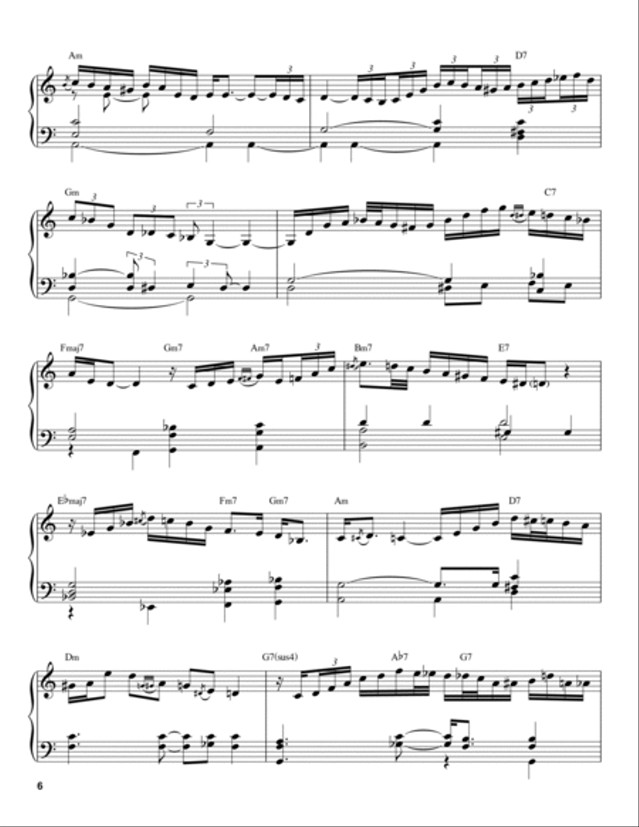 Never Let Me Go Piano scores gallery preview page 6