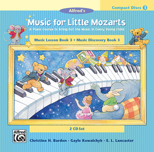 Book cover for Music for Little Mozarts - CD 2-Disk Sets for Lesson and Discovery Books (Level 3)