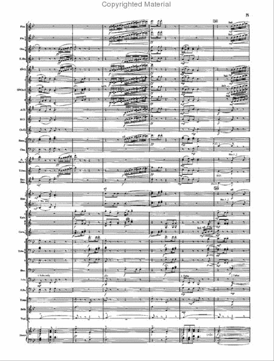 Armenian Dances, Part II Concert Band scores gallery preview page 23